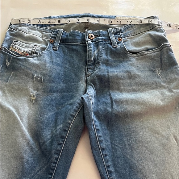 Diesel Industry Grupee Super Slim Skinny Low Waist Size 29 - Picture 4 of 16